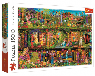 Сказочная библиотека (1500 деталей. Trefl)