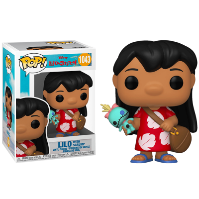 Фигурка Funko POP! Disney Lilo & Stitch Lilo with Scrump (1043) 55614