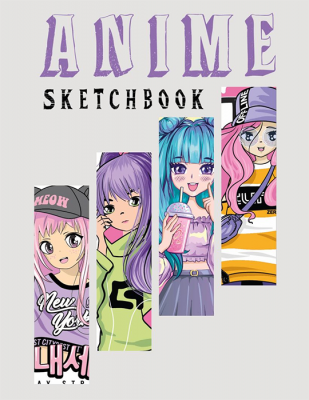 Скетчбук. Аниме (162х210 мм)