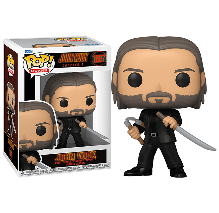 Фигурка Funko POP! Movies John Wick 4 John Wick (1687) 76103