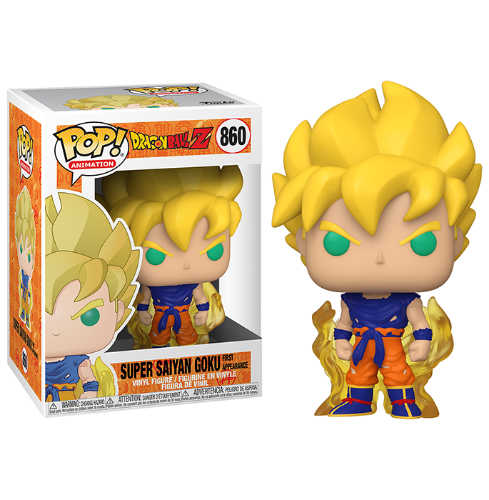 Фигурка Funko POP! Animation Dragon Ball Z S8 Super Saiyan Goku (First Appearance) (860) 48600