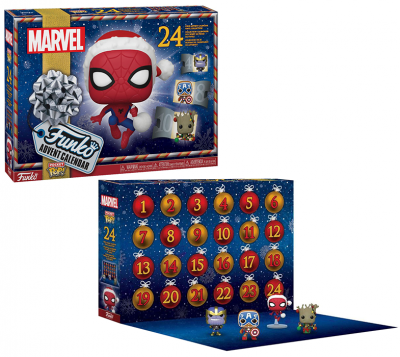 Набор подарочный Funko Advent Calendar Marvel Holiday 2022 (Pkt POP) 24 фигурки 62093