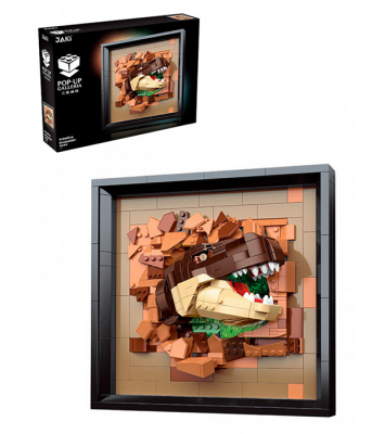 Конструктор Jaki Картина Динозавр (43x8x32 см)