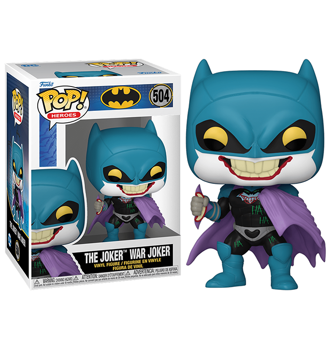 Фигурка Funko POP! Heroes Batman The Joker War Zone Joker War Joker (504) 76073