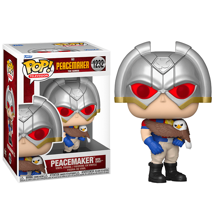 Фигурка Funko POP! TV DC Peacemaker Peacemaker w/Eagly (1232) 64181