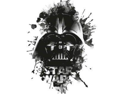Картина по номерам на холсте Darth Vader, 40см*50см