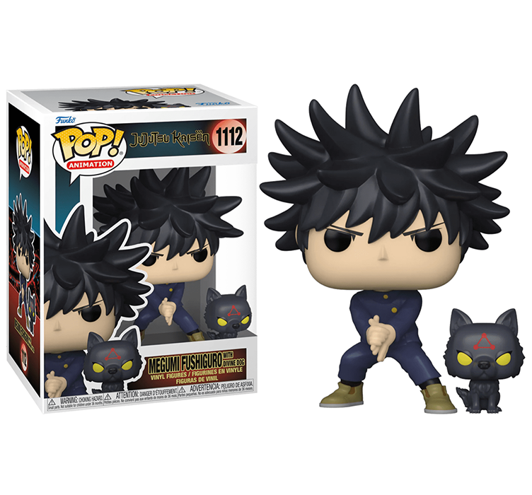 Фигурка Funko POP! Animation Jujutsu Kaisen Megumi Fushiguro With Divine Dog (1112) 61360