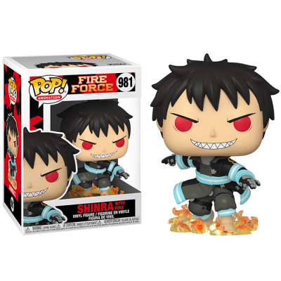 Фигурка Funko POP! Animation Fire Force Shinra with Fire 56159 (56672)