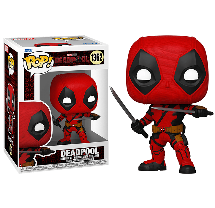 Фигурка Funko POP! Bobble Marvel Deadpool 3 Deadpool (1362) 79766