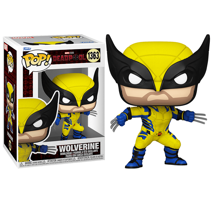 Фигурка Funko POP! Bobble Marvel Deadpool 3 Wolverine (1363) 79767