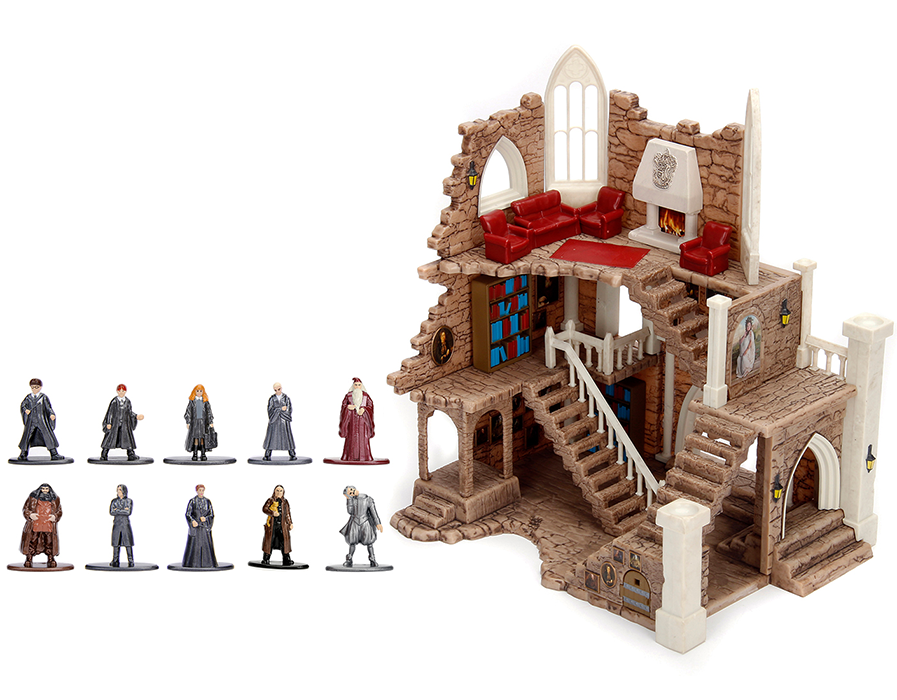 Набор фигурок 1.65" Nano-Harry Potter Collectors Enviroment Harry Potter Value Box 