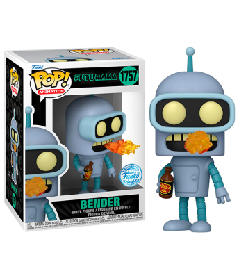 Фигурка Funko POP! Animation Futurama S4 Bender w/(GW) Chase (1757) 81941