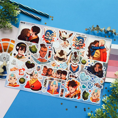 Лист наклеек NKS A4 AVATAR