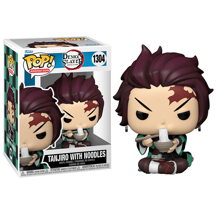 Фигурка Funko POP! Animation Demon Slayer Tanjiro w/Noodles (1304) 57346