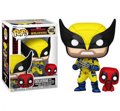 Фигурка Funko POP! Bobble Marvel Deadpool 3 Wolverine with Babypool (1403) 82382