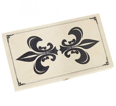 Нарды малые «Лилии» (400*200*40)