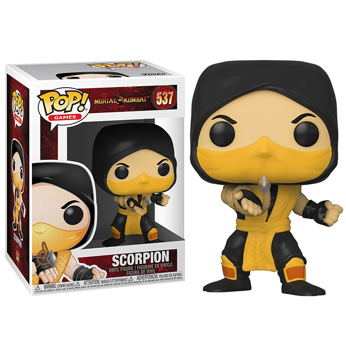 Фигурка Funko POP! Games Mortal Kombat Scorpion 45110