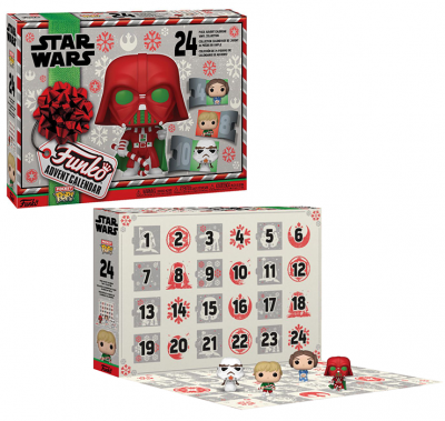 Набор подарочный Funko Advent Calendar Star Wars Holiday 2022 (Pkt POP) 24 фигурки 62090