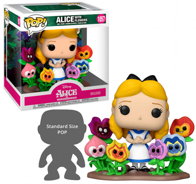 Фигурка Funko POP! Deluxe Disney Alice in Wonderland 70th Alice w/Flowers (1057) 55733