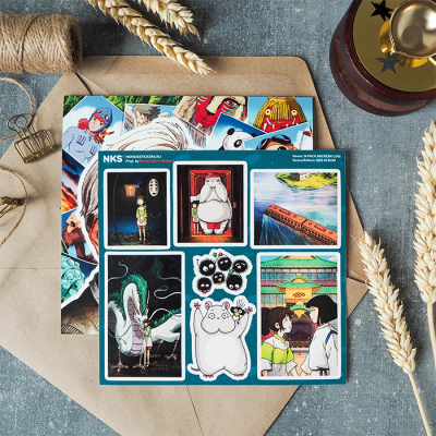 Лист наклеек NKS 15*15 MIYAZAKI 1