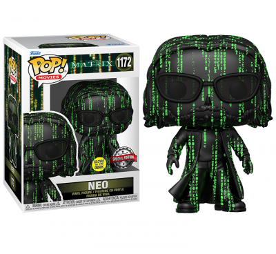 Фигурка Funko POP! Movies The Matrix 4 Neo (Coded) (GW) (Exc) 60382