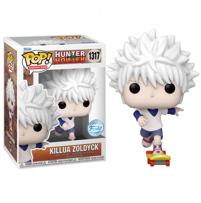 Фигурка Funko POP! Animation Hunter x HunterKillua w/ Skateboard (Exc) (1317) 72025