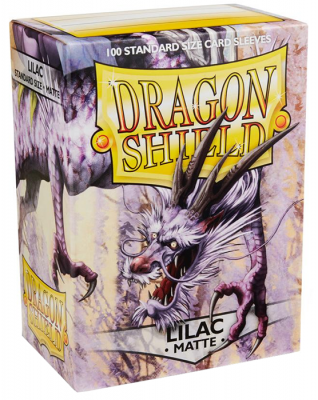 Протекторы Dragon Shield матовые сиреневые (100 шт.)