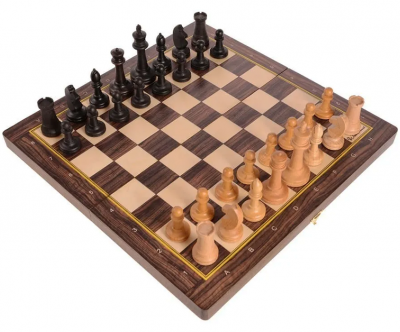 Шахматы турнирные складные, клетка 40 мм