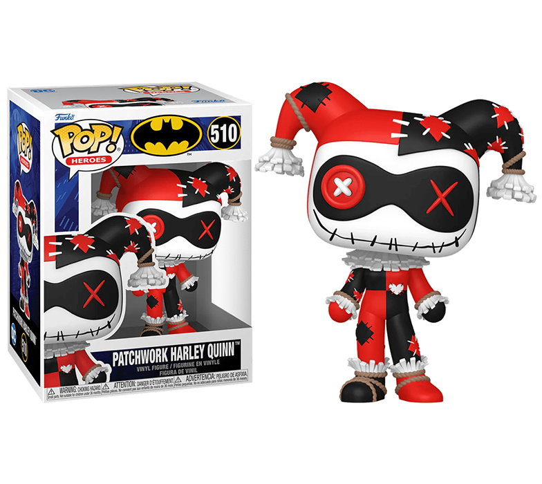 Funko POP Heroes DC Patchwork Harley Quinn 510 80905